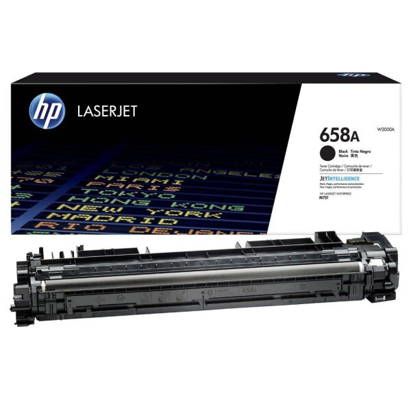 HP 658A (W2000A) schwarz Tonerkartusche