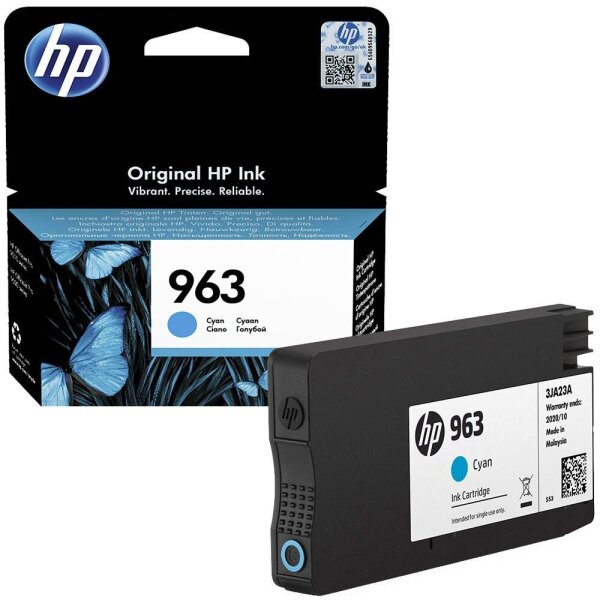 HP 963(3JA23AE) cyan Druckerpatrone