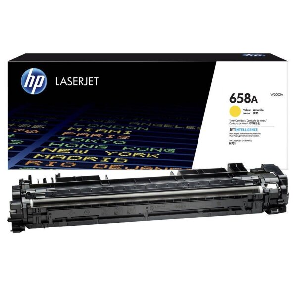 HP 658A (W2002A) gelb Tonerkartusche