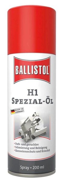 BALLISTOL H1 SPEZIAL-ÖL  Schmiermittel 200,0 ml, 1 St.