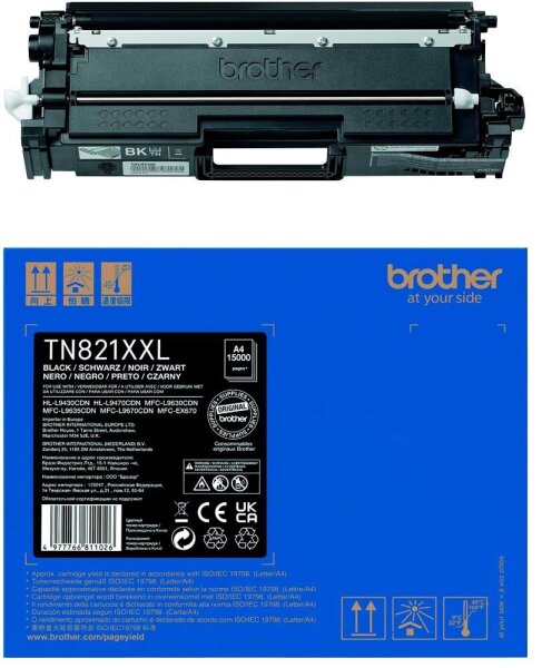 brother TN-821XXL BK  schwarz Toner