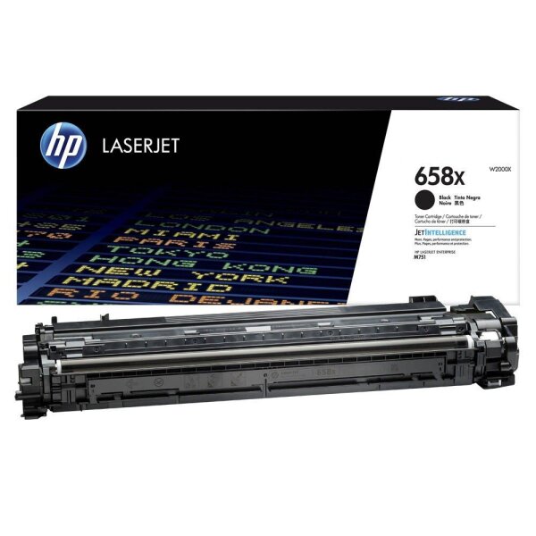 HP 658X (W2000X) schwarz Tonerkartusche