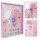 DEPESCHE TOPModel Colour me up Wasserfarbkasten 10 Bogen Aquarell-Papier, 2 Pins