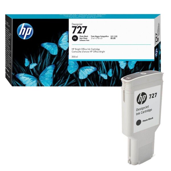 HP 727(F9J79A) Foto schwarz Druckerpatrone
