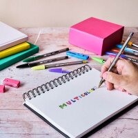 BIC Kugelschreiber CRISTAL MULTICOLOUR transparent,...