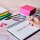 BIC Kugelschreiber CRISTAL MULTICOLOUR transparent, Schreibfarbe: farbsortiert,