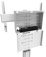 Neomounts TV-Ständer mit Rollen Select FL50S-825WH1 weiß