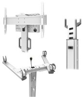 Neomounts TV-Ständer mit Rollen Select FL50S-825WH1 weiß