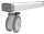 Neomounts TV-Ständer mit Rollen Select FL50S-825WH1 weiß