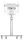 Neomounts TV-Ständer mit Rollen Select FL50S-825WH1 weiß