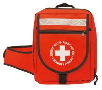 LEINA-WERKE Notfallrucksack ohne Füllung rot