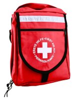 LEINA-WERKE Notfallrucksack ohne Füllung rot