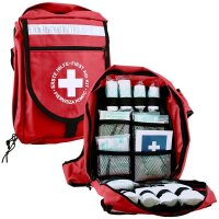 LEINA-WERKE Notfallrucksack DIN 13169 rot