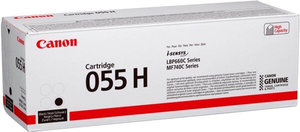 Canon 055H BK  schwarz Toner