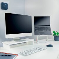 LEITZ Monitorständer Ergo  weiß