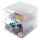 Deflecto "Cube" Aufbewahrungsbox transparent 15,3 x 15,3 x 18,2 cm, 1 St.