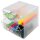 Deflecto "Cube" Aufbewahrungsbox transparent 15,3 x 15,3 x 18,2 cm, 1 St.