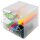 Deflecto "Cube" Aufbewahrungsbox transparent 15,3 x 15,3 x 18,2 cm, 1 St.
