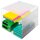 Deflecto "Cube" Aufbewahrungsbox transparent 15,3 x 15,3 x 15,3 cm, 1 St.