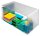 Deflecto "Cube" Aufbewahrungsbox transparent 30,5 x 15,3 x 15,3 cm, 1 St.