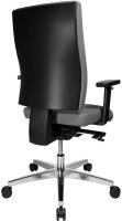 Topstar Bürostuhl Profi Star 15 High, PS49H T23Q Stoff grau, Gestell alu