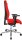 Topstar Bürostuhl Profi Star 15 High, PS49H T31Q Stoff rot, Gestell alu