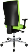 Topstar Bürostuhl Profi Star 15 High, PS49H T35Q Stoff grün, Gestell alu