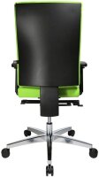 Topstar Bürostuhl Profi Star 15 High, PS49H T35Q Stoff grün, Gestell alu