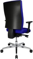 Topstar Bürostuhl Profi Star 15 High, PS49H T38Q Stoff blau, Gestell alu