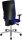Topstar Bürostuhl Profi Star 15 High, PS49H T38Q Stoff blau, Gestell alu
