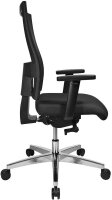Topstar Bürostuhl Profi Net 11 High, PS59H T20Q Stoff schwarz, Gestell alu