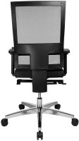 Topstar Bürostuhl Profi Net 11 High, PS59H T20Q Stoff schwarz, Gestell alu