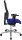 Topstar Bürostuhl Profi Net 11 High, PS59H T38Q Stoff blau, Gestell alu