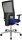 Topstar Bürostuhl Profi Net 11 High, PS59H T38Q Stoff blau, Gestell alu