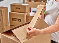 tesa Packband tesapack® Papier Ultra Strong fadenverstärkt braun 50,0 mm x 25,0 m 1 Rolle