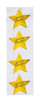 SIGEL Aufkleber Christmas Stars CS112 Sterne, gold 47,0 x...