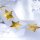 SIGEL Aufkleber Christmas Stars CS112 Sterne, gold 47,0 x 47,0 mm, 200 Etiketten