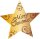 SIGEL Aufkleber Christmas Stars CS112 Sterne, gold 47,0 x 47,0 mm, 200 Etiketten