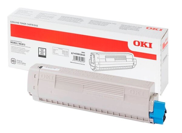 OKI 45862840  schwarz Toner