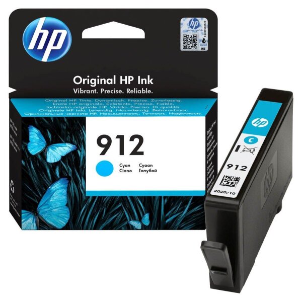 HP 912(3YL77AE) cyan Druckerpatrone