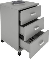 VCM my office Tobila Rollcontainer grau 3 Auszüge...
