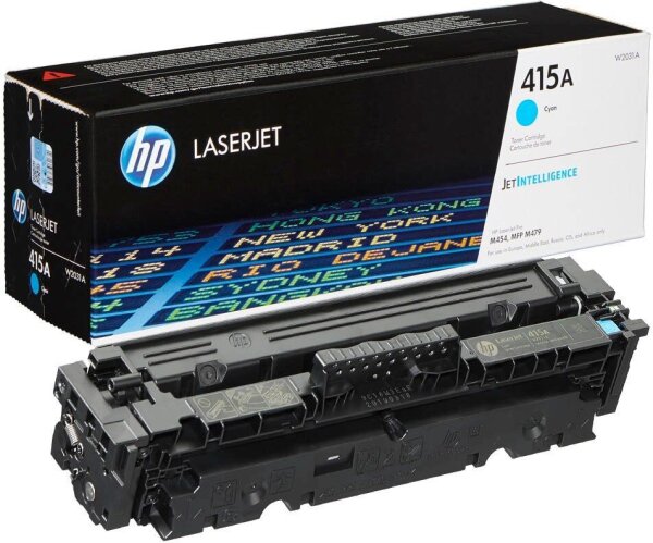 HP 415A (W2031A) cyan Tonerkartusche