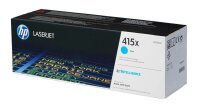 HP 415X (W2031X) cyan Tonerkartusche