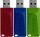 verbatim USB-Sticks Slider rot, blau, grün 16 GB, 1 St.