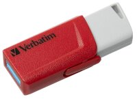 verbatim USB-Sticks Store ´n´ Click rot, blau 32 GB, 1 St.