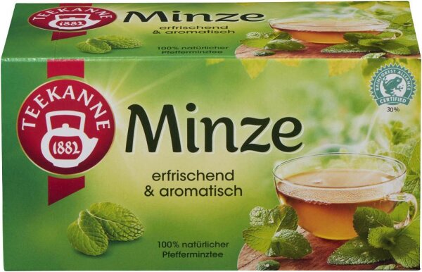 TEEKANNE Minze  Tee 20 Portionen