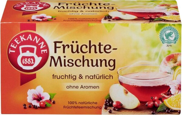 TEEKANNE Früchte-Genuss Tee 20 Portionen