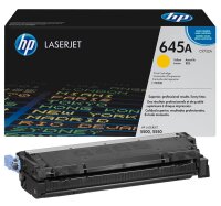 HP 645A (C9732A) gelb Tonerkartusche