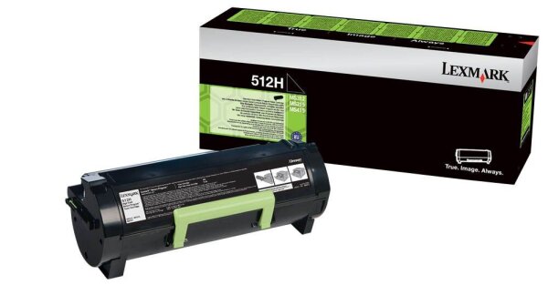 Lexmark 51F2H00  schwarz Toner