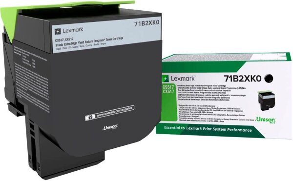 Lexmark 71B2XK0  schwarz Toner
